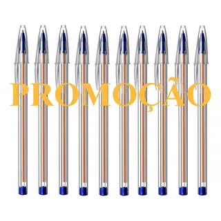Caneta Bic Cor Azul Kit Com 6 Un Caneta Bic Cor Azul Kit Com 6 Un