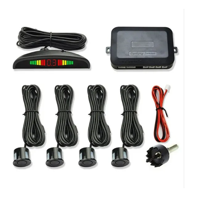 Sensores De Retroceso Y Aproximación Led Para Carros Kit 