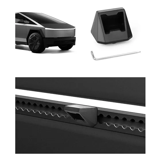 Abrebotella Para Tesla Cybertruck 2023-2 Acero Inoxidable