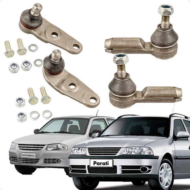 Kit Pivô E Terminal Direção Hid. Gol G3 G4 1.0 8/16v