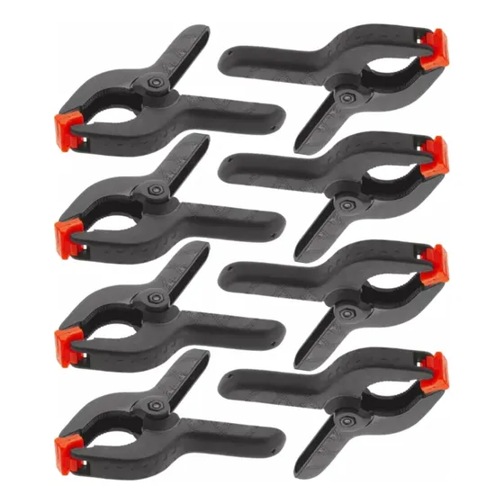 Kit 08 Grampos Prendedor Multiuso 4'' Polegadas 8 Pcs