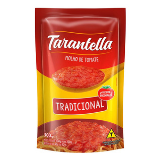 Kit C/ 4 Molho De Tomate Tradicional Tarantella Sem Gluten Kit C/ 4 Molho De Tomate Tradicional Tarantella Sem Gluten