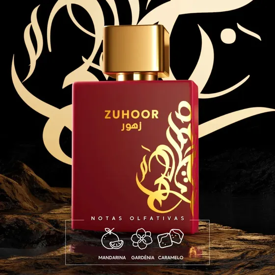 Perfume Mawwal Arabia Energy Zuhoor 100ml Notas Cítricas e Amadeiradas