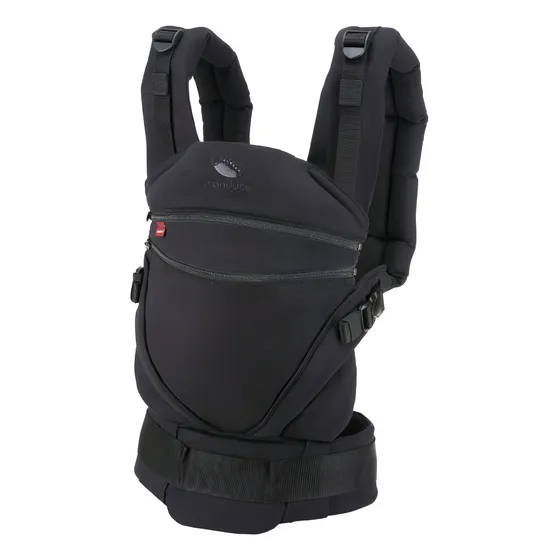 Manduca Xt Cangurera Ergonómica Para Bebé Monochrome Line Color Negro 3.5 20 Kg Algodón Orgánico Y Tintes Naturales