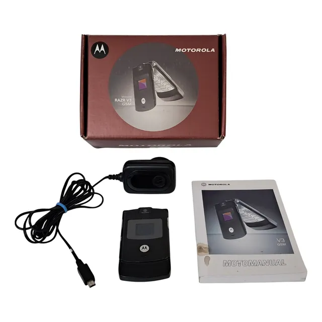 Celular Motorola Razr V3 Movistar Con Caja En Olivos - Zwt