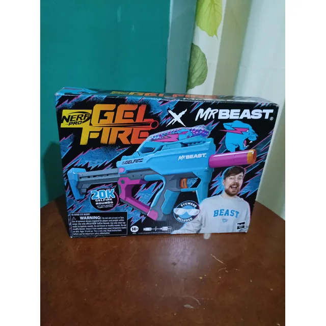 Nerf Gelfire Pro Mr Beast Para Mayores De 14 Años