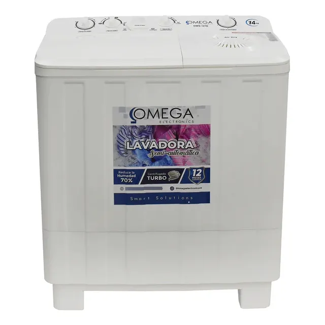 Lavadora Semi Automatica 14 Kilos Marca Omega