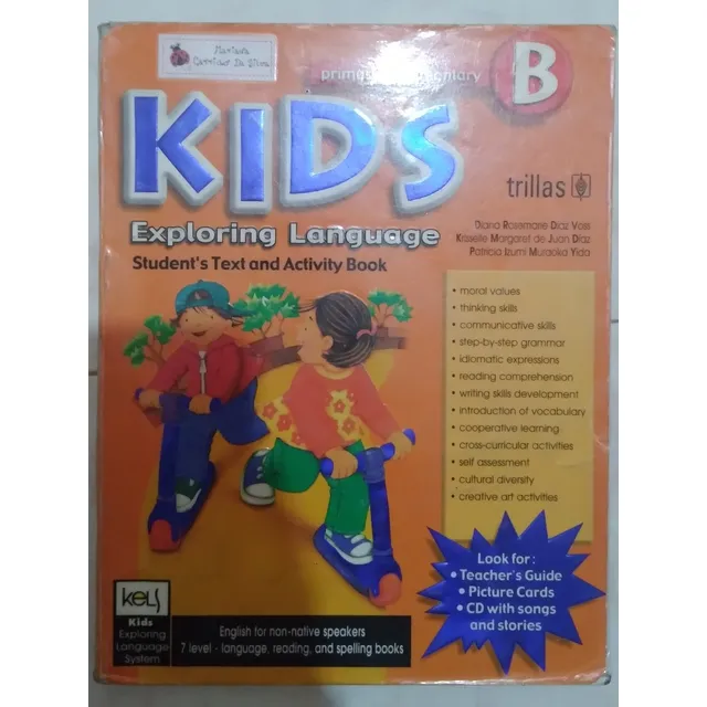 Libro Inglés Kids Exploring B Usado, Excelentes Condiciones 