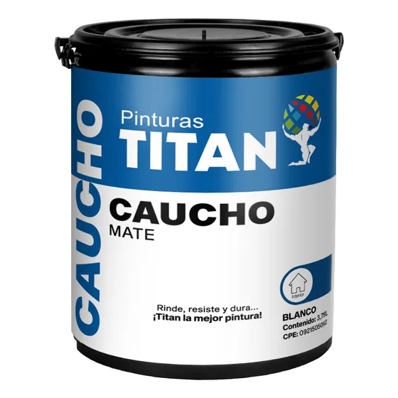 Pintura Caucho Blanco Titan Clase C Manpica Galon