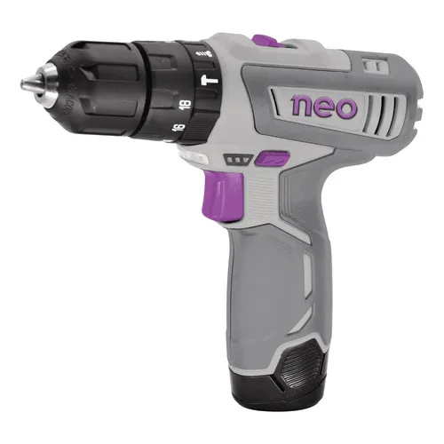 Taladro Con Percutor Neo Tp1010/12c1 12v Con Batería Mara