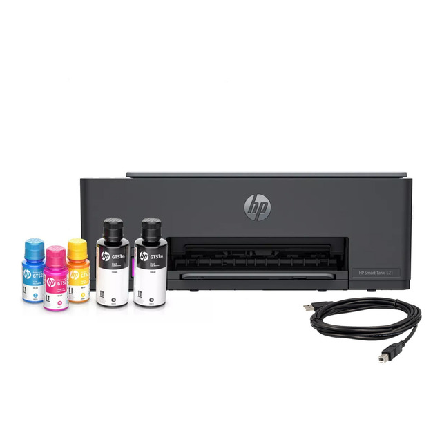 Impressora Multifuncional Hp Smart Tank 521 Colorida / Via Cabo - 127/220v - 4a8s0a (não P... Impressora Multifuncional Hp Smart Tank 521 Colorida / Via Cabo - 127/220v - 4a8s0a (não P...