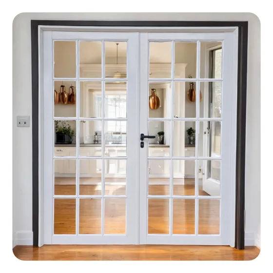 Puerta Doble Aluminio Repartido Herrero Reforzado 150x200