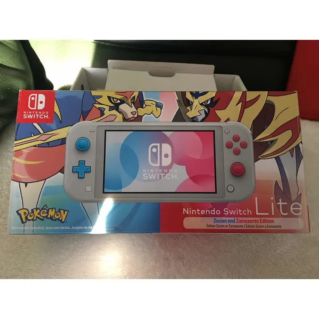 Consola Nintendo Switch Lite Edición Limitada Pokemon Zacian