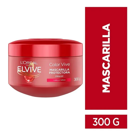 Crema Tratamiento Loreal Paris Elvive Color Vive 300ml