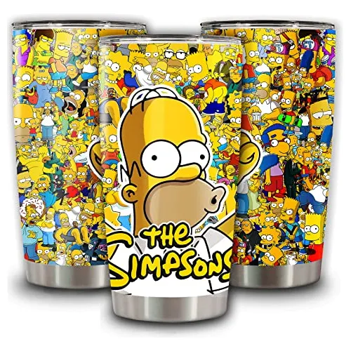 Markusa Insulated Tumbler Acero Inoxidable Simpsons Pb4kj