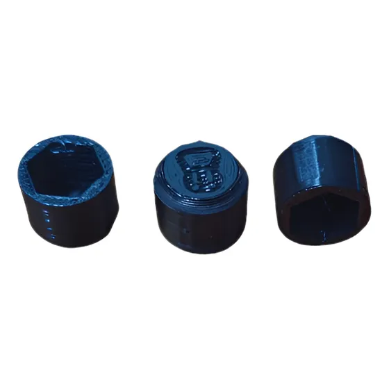 Tapa Tuercas Con Logo Tornillos Hexagonal Tirafondo X50 Unid
