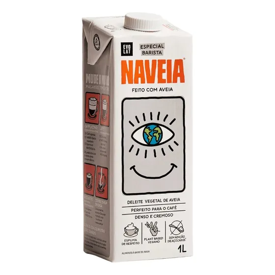 Leche Vegetal De Avena Barista Naveia 1l Importada