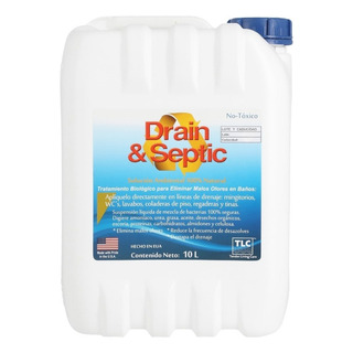 Bacteria P/eliminar Malos Olores Baños Drain & Septic 10 Lt Bacteria P/eliminar Malos Olores Baños Drain & Septic 10 Lt