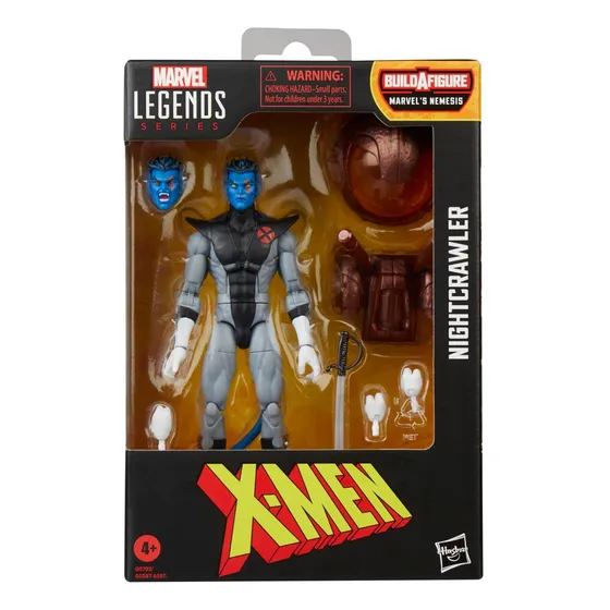 Nightcrawler X-men Marvel Legends Nemesis Baf Hasbro Muñeco