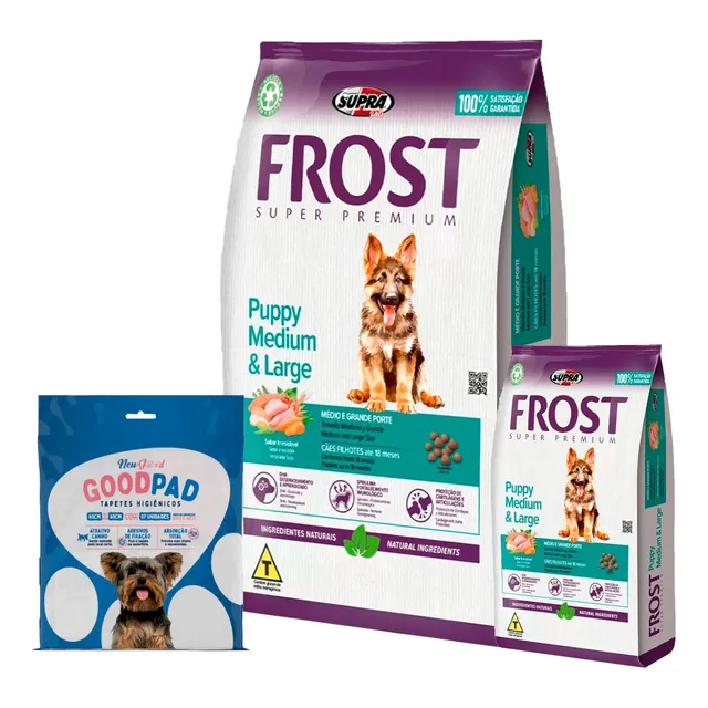 Frost Cachorro Raza Grande 17kg + Promo -ver Foto- + Envío!!