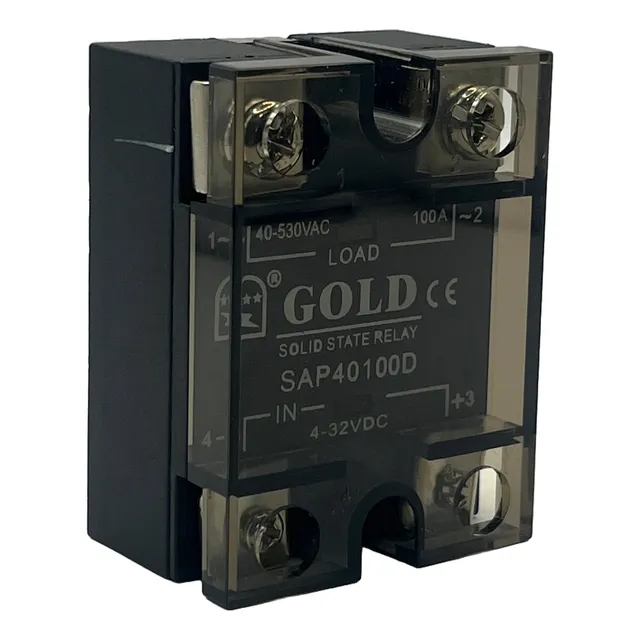 Relevador De Estado Solido  De 100a, 480vac Sap-40100d