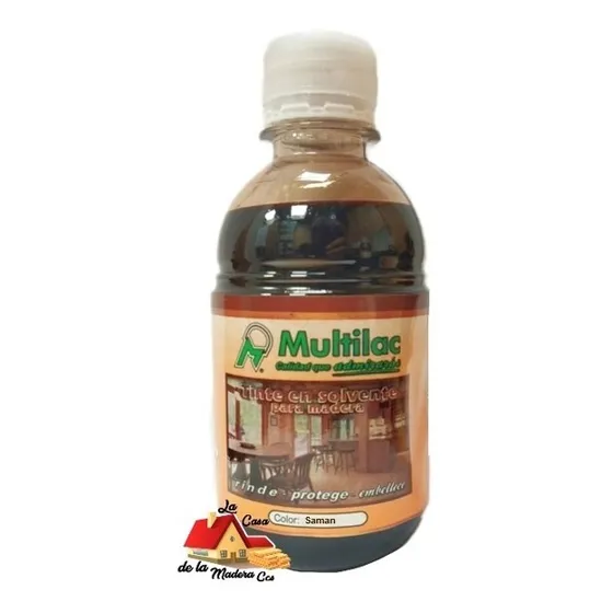 Tinta Para Madera Color Saman Base Solvente Multilac  250ml