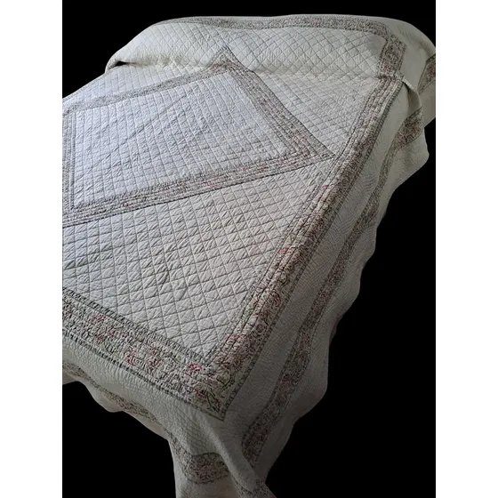 Cubrecama Reversible Roberta Allen Bordó Matelasé