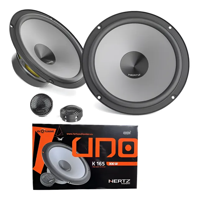 Set Componentes Hertz Uno 6.5pulg 300w