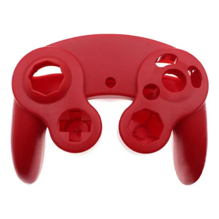 Carcasa Para Control Gamecube Color Solido Rojo