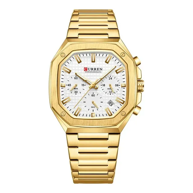 Reloj Cronógrafo Análogo Curren 8459 Hombre Acero Inoxidable