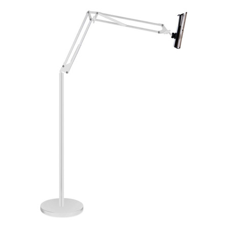 Pedestal Vextab Suporte Articulado P/ Tablet iPad Celular Cor Branco Pedestal Vextab Suporte Articulado P/ Tablet iPad Celular Cor Branco