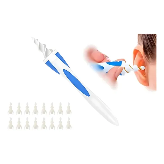Set Kit Limpieza Higiene Cera Oídos Orejas Reutilizable