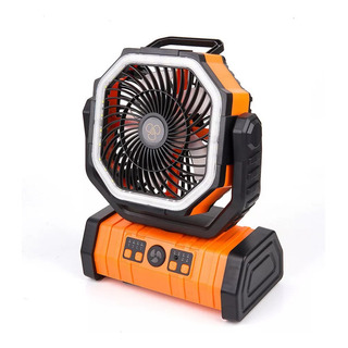/ Ventilador De Camping Recargable De 20000 Mah Con Luz Led, / Ventilador De Camping Recargable De 20000 Mah Con Luz Led,