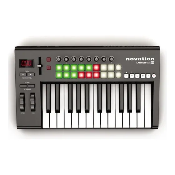 Teclado Controlador Novation 25 Teclas Usb Launchkey Mk2