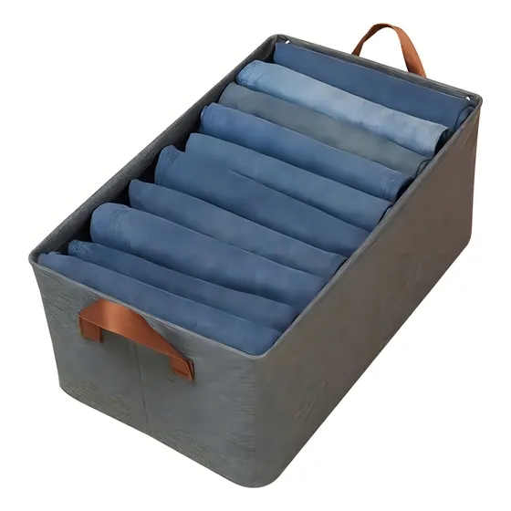 Organizador Almacenamiento Plegable Estructura Metálica Una Ganga