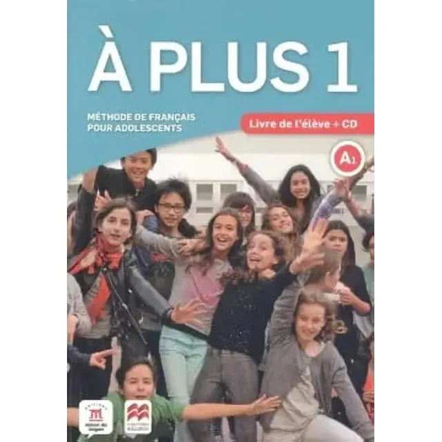 À plus 1 Éd Macmillan Livre de l'élève con CD Audio Tapa Blanda