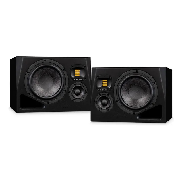Monitores Activos Adam Audio A8h (l-r) (precio Por Par) Color Gris Oscuro