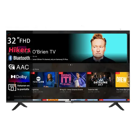Pantalla Smart Tv Tizen Hikers De 32 Pulgadas Fhd (Nuevo con caja abierta)