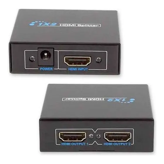 Splitter Hdmi 1x2 4k Hd Amplificador De Video Andowl Q-hd423