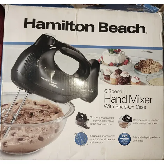Batidor Manual Hamilton Beach 6 Velocidades,275 Wats,caracas