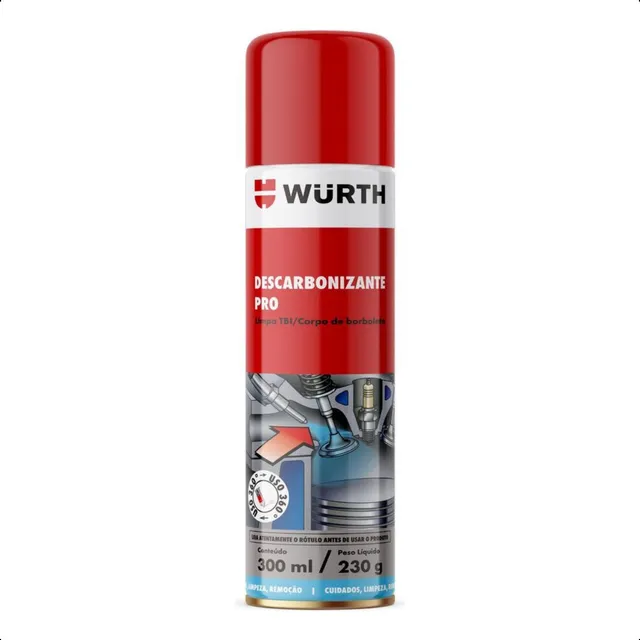 Wurth Descarbonizante Pro 300ml