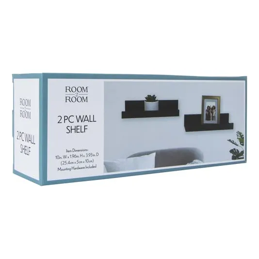 Estante Pared 2 Pieza