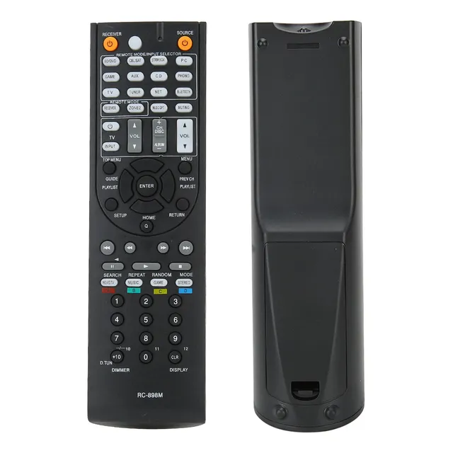 Reemplazo Del Controlador Remoto Rc-898m Av Para Onkyo Tx Nr