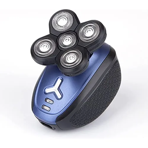 Afeitado Cabeza Para Hombres Calvos,5 En 1 Afeitado Hgynz