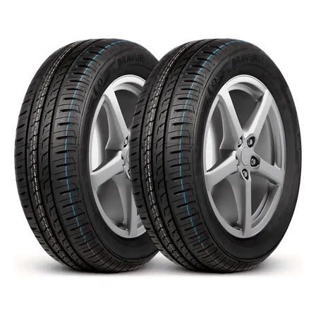 Kit 2 Pneus Barum 175/65 R14 82t Bravuris 5hm By Continental T