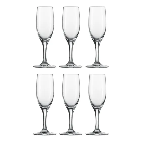 Copa Windsor Champagne Vidrio Nadir 190ml Caja X6 Unidades Color Agua