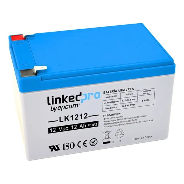 12V 12Ah Reemplazo Para Apc, Carrito Eléctrico Epcom PL12120