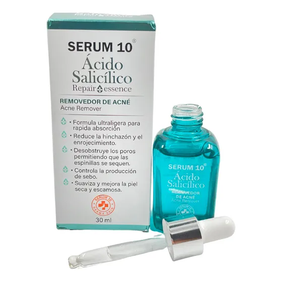Serum 10 Ácido Salicílico - Ml Momento De Aplicación Día/noche Tipo De Piel Todo Tipo De Piel