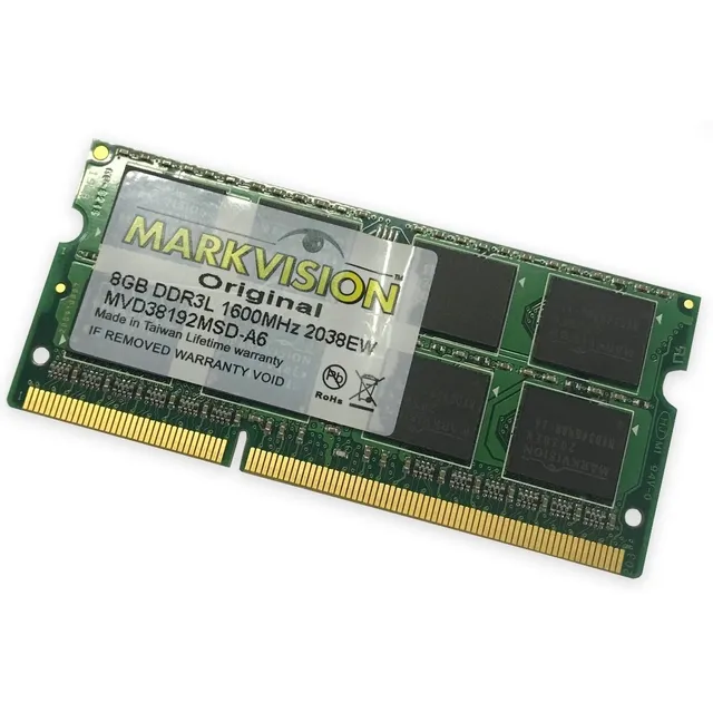 Memoria RAM SODIMM 8GB 1600 Mhz DDR3L Markvision MVD38192MSD-A6 Verde