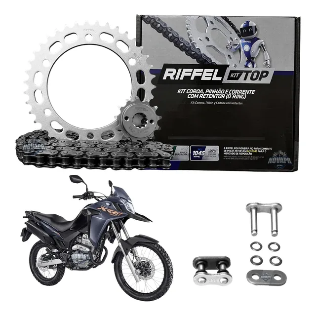 Kit Relação Xre300 Xre 300 Abs Rally Adventure Com Retentor